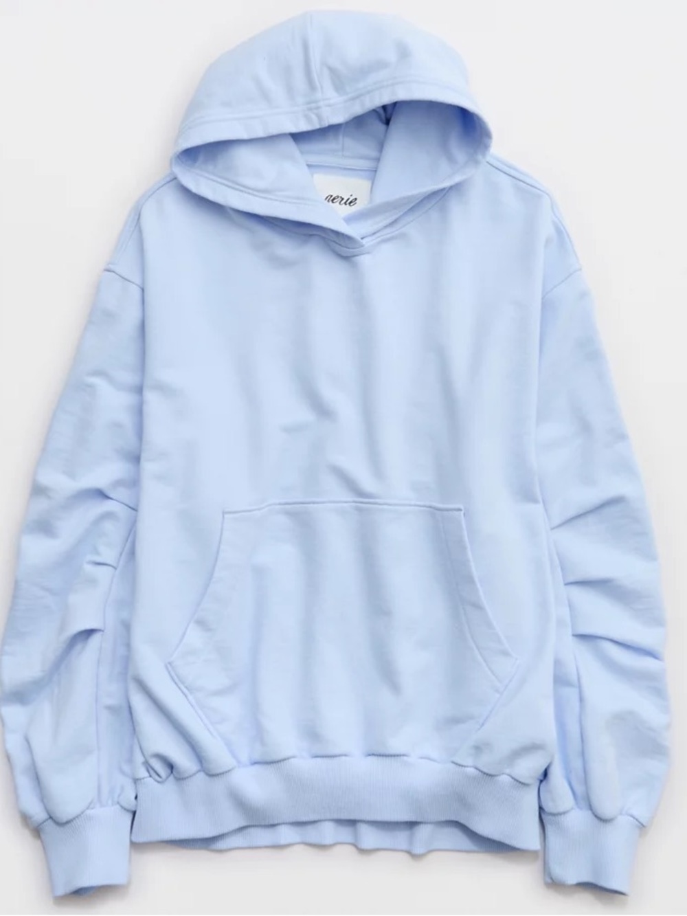 NWT Aerie Jet Setter Oversized Hoodie | Light Blue | Medium